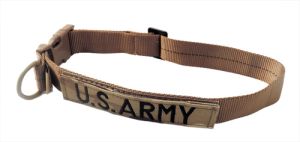 Large Tactical Dog Collar 17-23 in. U.S. ARMY