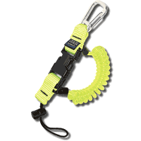 Coil-Lanyard w/SS Clip