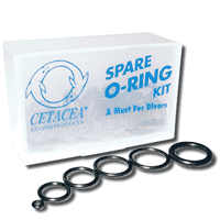 Deluxe O-Ring Kit 6 Sizes 40 Total