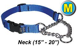 Medium Chain Martingale Dog Collar