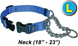 Large Chain Martingale Dog Collar