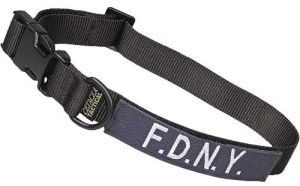Large Tactical Dog Collar 17-23 in. F.D.N.Y.