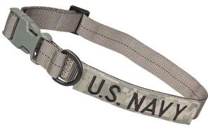 Large Tactical Dog Collar 17-23 in. U.S. NAVY