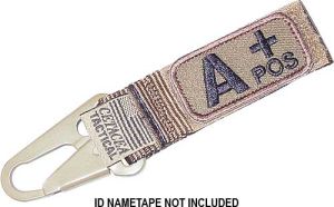 Velcro ID/Blood Type With Patch
